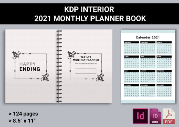 Download KPD Interior 2021 Monthly Planner Book - 2021 monthly planner Collection