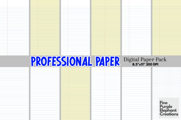 Download Professional Paper | Writing Sheets - Premium Resources