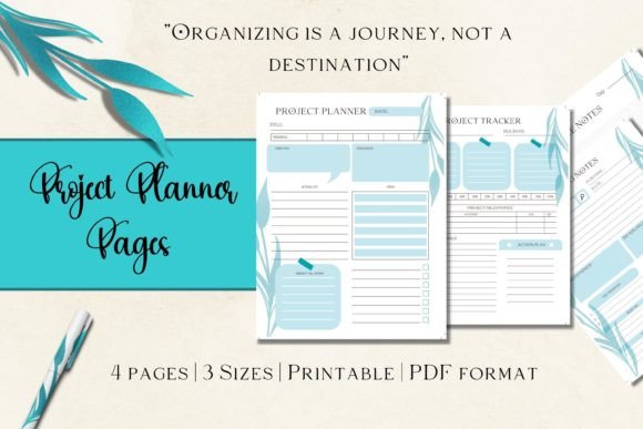 Download Daily Project Planner &amp; Meeting Notes - Daily project planner Collection