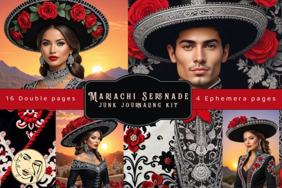 Download Mariachi Serenade Junk Journaling Kit - Premium Resources