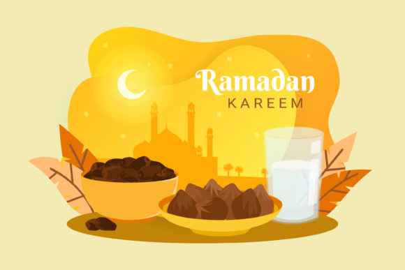 Download Iftar Party with Dates and Milk - Dates Collection